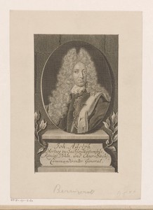 Portret van Johann Adolph II von Sachsen-Weißenfels