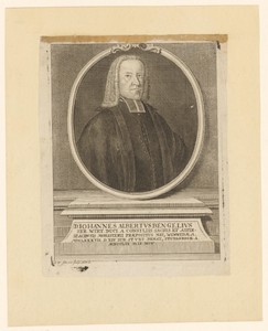 Portret van Johann Albrecht Bengel