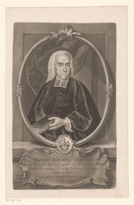 Portret van Johann Albrecht Bengel