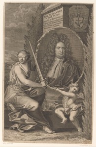 Portret van Johann Alexander Christ