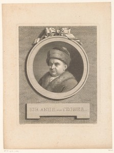 Portret van Johann Andreas von Segner