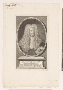 Portret van Johann Anton, Graf von Schaffgotsch