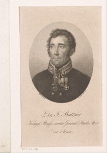 Portret van Johann Arnold Joseph Büttner