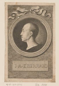 Portret van Johann August Eberhard
