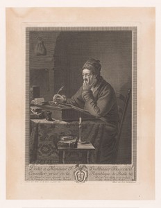 Portret van Johann Balthasar Burckhardt