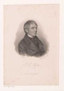 Portret van Johann Baptist Ladislaus Pyrker von Oberwart