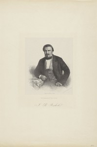 Portret van Johann Baptist Pischek