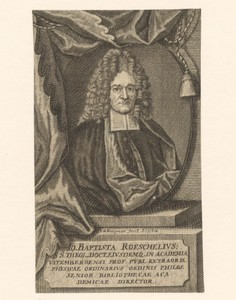 Portret van Johann Baptist Röschel