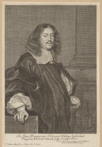 Portret van Johann Baptist Schorer