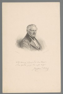 Portret van Johann Baptist von Rettich