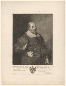 Portret van Johann Bartholomäus Holeisen