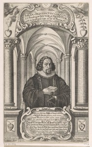 Portret van Johann Benedict Carpzov