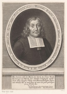 Portret van Johann Benedikt Carpzov