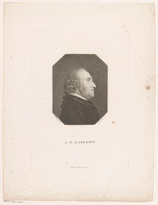 Portret van Johann Bernhard Basedow