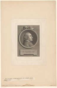 Portret van Johann Bernhard Basedow