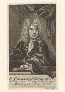 Portret van Johann Bernhard Wiederburg