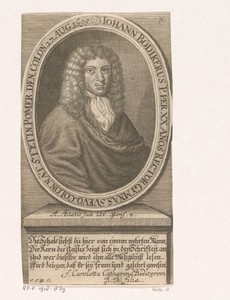 Portret van Johann Bödiker