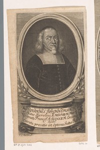 Portret van Johann Brunnemann
