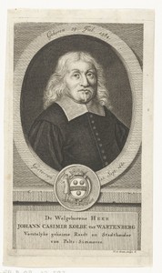 Portret van Johann Casimir Kolbe van Wartenberg