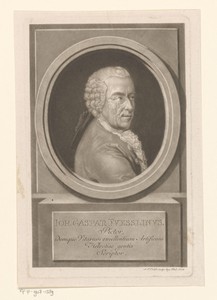 Portret van Johann Caspar Füssli