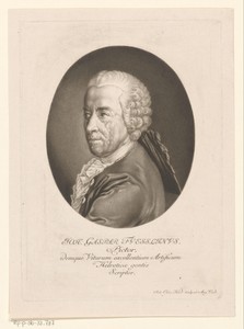 Portret van Johann Caspar Füssli