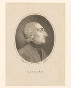 Portret van Johann Caspar Lavater