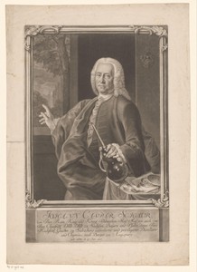 Portret van Johann Caspar Schaur