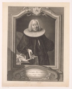 Portret van Johann Caspar Ulrich