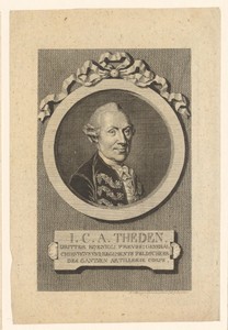Portret van Johann Christian Anton Theden