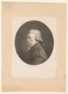 Portret van Johann Christian Brand