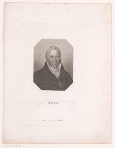 Portret van Johann Christian Reil