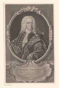 Portret van Johann Christian Schöttgen