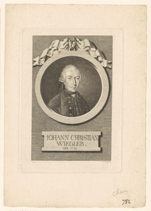 Portret van Johann Christian Wiegleb