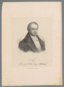 Portret van Johann Christoph Friedrich Klug