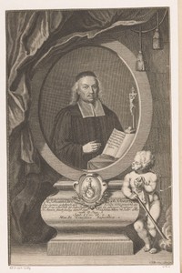 Portret van Johann Christoph Schwartze
