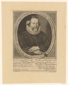 Portret van Johann Conrad Dannhauer