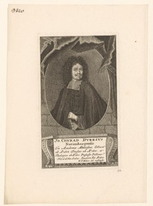 Portret van Johann Conrad Dürr