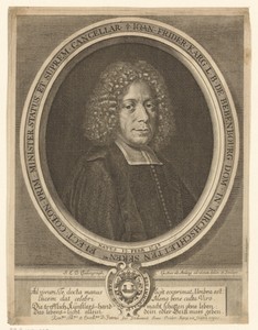 Portret van Johann Conrad Herold