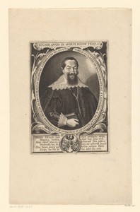 Portret van Johann Conrad Kalt von Kaltenberg