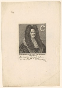 Portret van Johann Conrad Pielnhuber