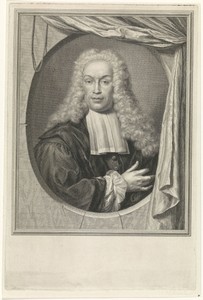 Portret van Johann Conrad Rücker