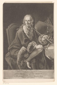 Portret van Johann Daniel Herz