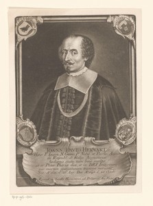 Portret van Johann David Herwarth