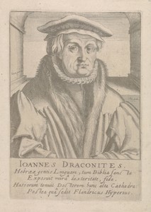 Portret van Johann Draconites