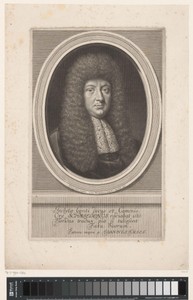 Portret van Johann Ernst Schmieden