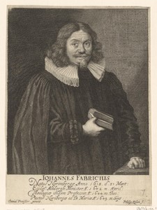 Portret van Johann Fabricius