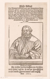 Portret van Johann Fabricius