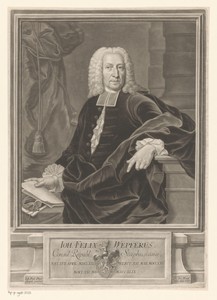 Portret van Johann Felix Wepfer