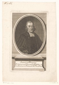 Portret van Johann Frick