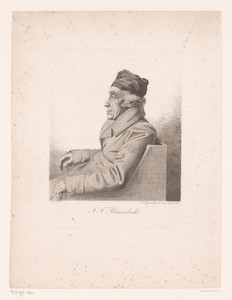 Portret van Johann Friedrich Blumenbach